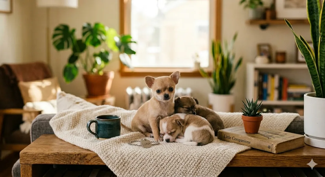 Cachorros mini criados con amor en familia en Patitas Minis México