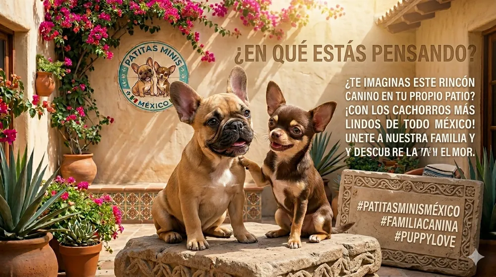 Cachorros mini de calidad en Patitas Minis México