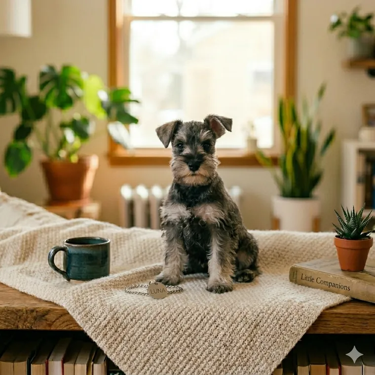 Cachorro Schnauzer Mini en venta en México